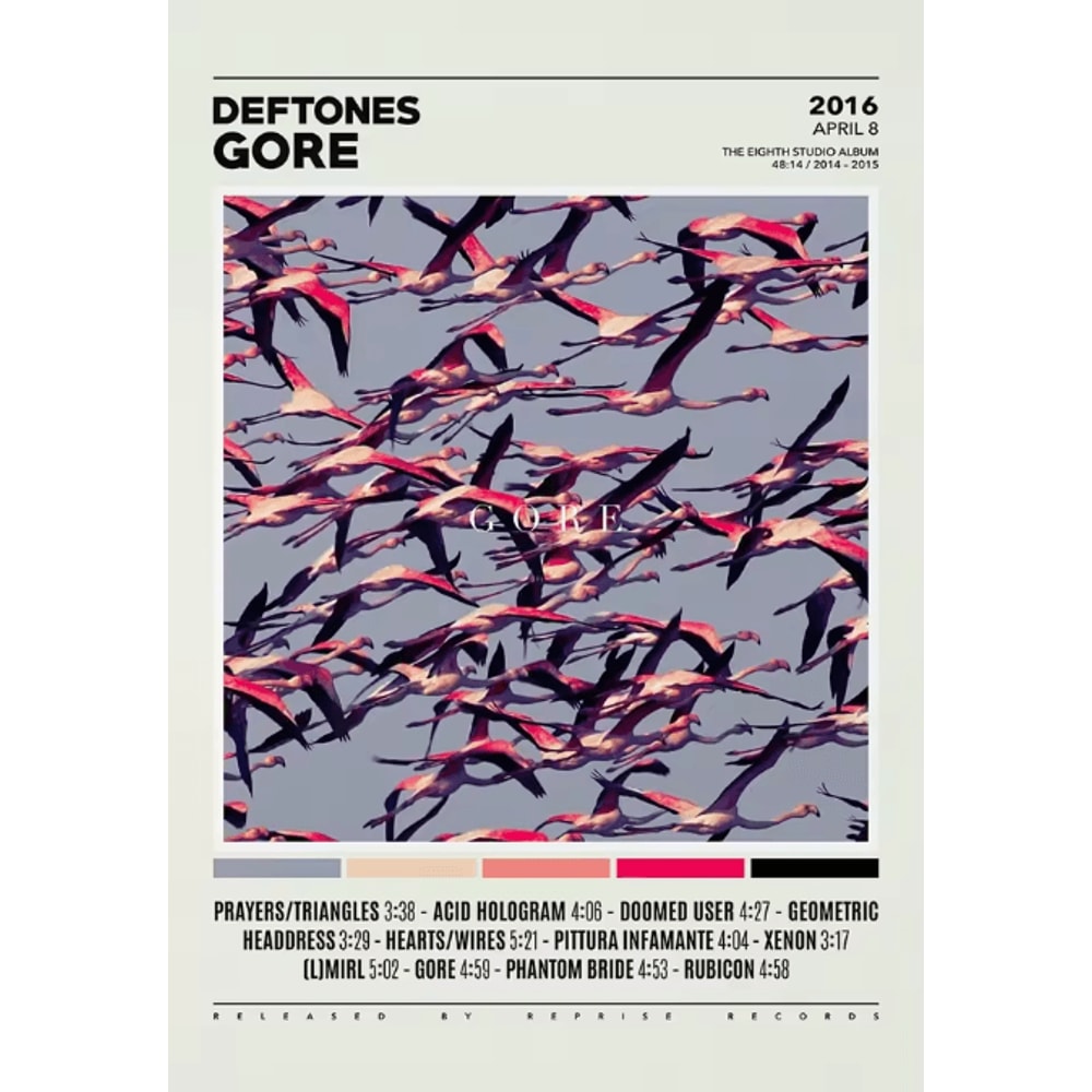 Deftones Album Cover Canvas Poster Around The Fur Saturday Night Wrist Music Wall Art Decor 4