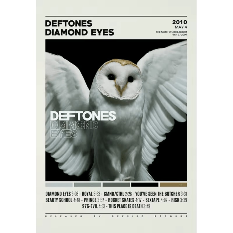 Deftones Album Cover Canvas Poster Around The Fur Saturday Night Wrist Music Wall Art Decor 6