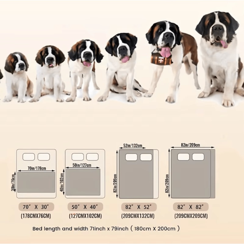 Double Sided Waterproof Dog Bed Cover Pet Blanket Sofa Protector For Couch Furniture 4