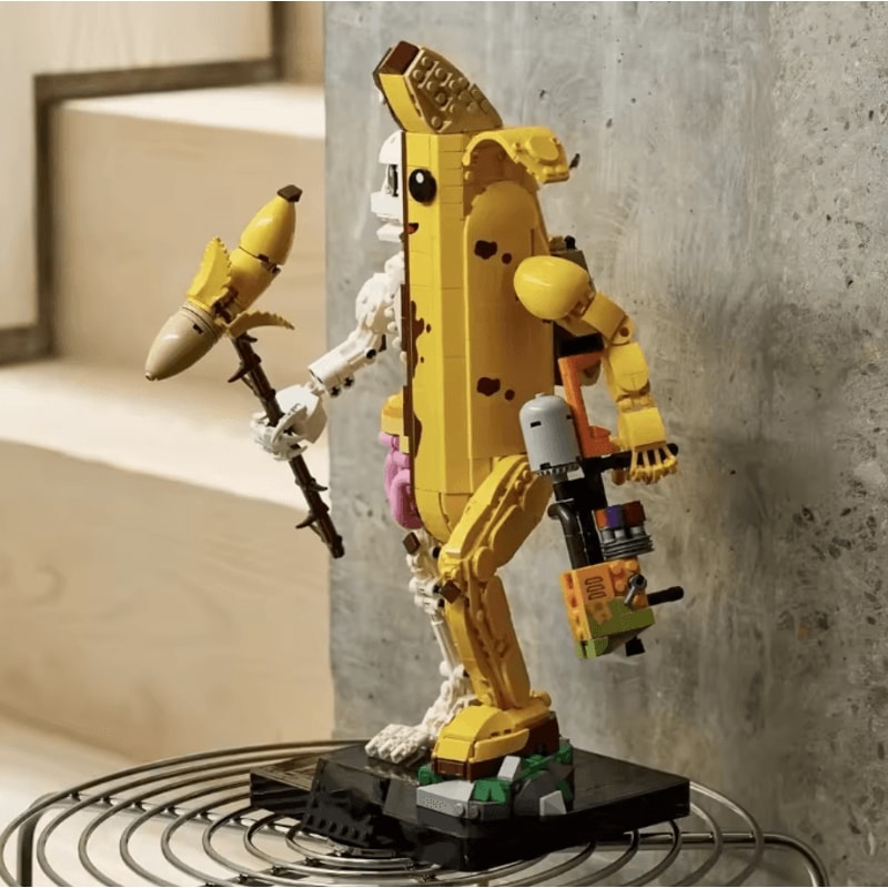 1414 Piece Banana Brick Building Set MOC DIY Model Kit Creative Display Toy Gift 1