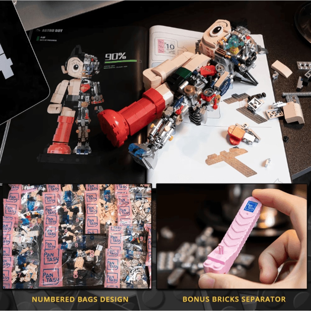 Astro Boy Building Block Action Figure Set Anime Brick Model Toy For Kids And Collectors 1
