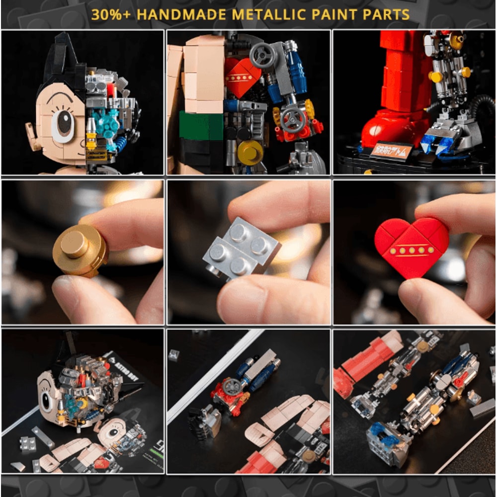 Astro Boy Building Block Action Figure Set Anime Brick Model Toy For Kids And Collectors 4