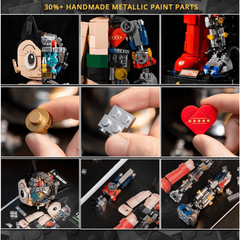 Astro Boy Building Block Action Figure Set Anime Brick Model Toy For Kids And Collectors 4