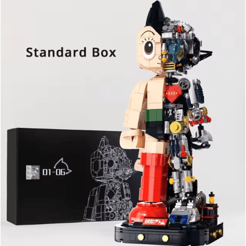 Astro Boy Building Block Action Figure Set Anime Brick Model Toy For Kids And Collectors 5