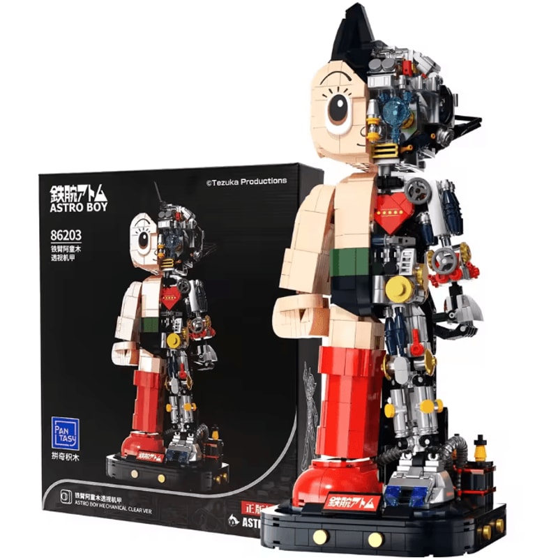 Astro Boy Building Block Action Figure Set Anime Brick Model Toy For Kids And Collectors 6