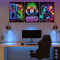 3PCS Gaming Wall Art Canvas Set Punk Style Gamepad Posters For Gamer Room Decor Boys Bedroom 2