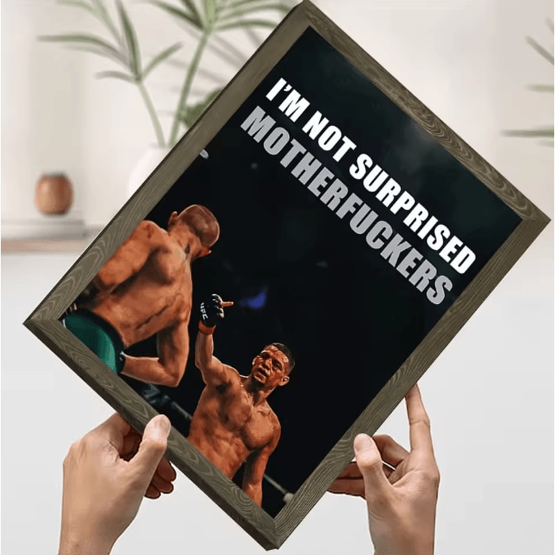 Custom Nate Diaz Poster Canvas Wall Art UFC Fighter Decor For Living Room Gym Unframed Modern Pri 6