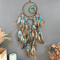 Vintage Tree Of Life Dream Catcher Wind Chime Boho Wall Hanging Decor With Natural Stone Accents 6