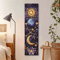 Sun Moon Celestial Purple Floral Tapestry Boho Hippie Wall Hanging Aesthetic Room Decor 5