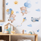 Pink Cartoon Bear Balloon Wall Stickers Cute Kids Room Nursery Wall Decals Decor 4