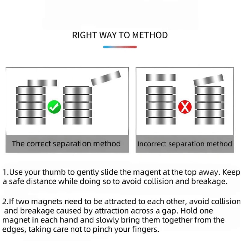 5PCSSet Neodymium Magnetic Balls UltraStrong Round Sphere Magnets 310mm DIY Craft Utility Set 1