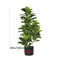 Artificial Fiddle Leaf Fig Tree Large Faux Ficus Lyrata Plant For Modern Home Office Decor 4
