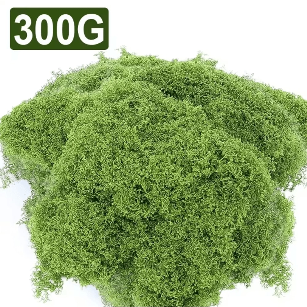 50030G Artificial Green Moss Mini Landscape Fake Grass For DIY Crafts Plant Decor Home Styling 9