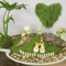 50030G Artificial Green Moss Mini Landscape Fake Grass For DIY Crafts Plant Decor Home Styling 3