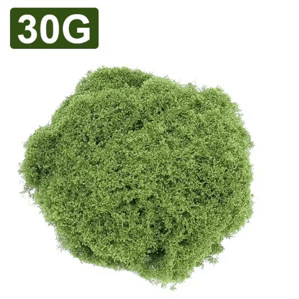 50030G Artificial Green Moss Mini Landscape Fake Grass For DIY Crafts Plant Decor Home Styling 5
