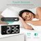 ORIA Vibrating Alarm Clock With Bed Shaker Loud LED Digital Clock For Heavy Sleepers Hearing Impa 1