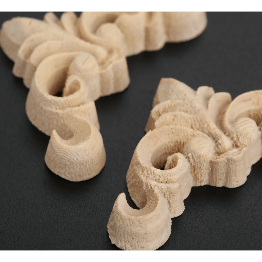 16PCS Wood Carved Applique Set Decorative Corner Onlays For Furniture Walls DIY Decor 3