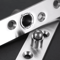 Hidden Door Pivot Hinge Set Stainless Steel Concealed Rotating Hinge For Modern Doors 5