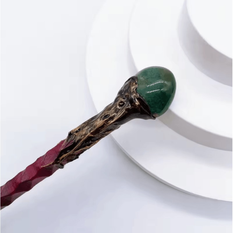 Rose Quartz Crystal Wand Natural Healing Magic Scepter For Reiki Meditation Home Decor 2