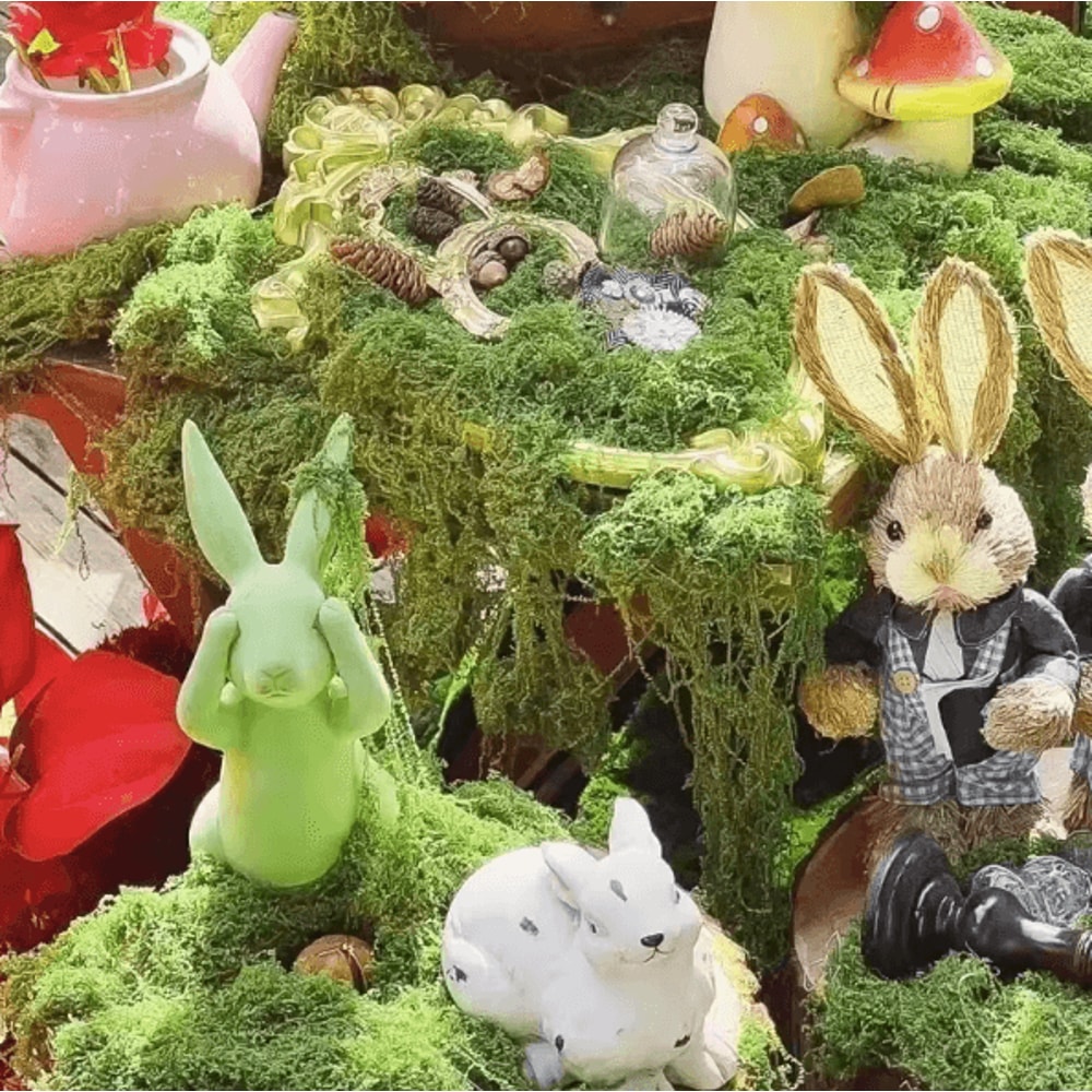 Eternal Life Artificial Moss Decor Mini Landscape Fake Moss Grass For DIY Crafts Home Decoration 0