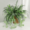 Artificial Orchid Wall Hanging Plant Elegant Fake Hanging Flower Decor For Home Restaurant Weddin 0