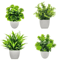Mini Artificial Potted Plant Bonsai Decorative Fake Flower Tabletop Ornament For Home And Office De 1