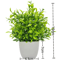 Mini Artificial Potted Plant Bonsai Decorative Fake Flower Tabletop Ornament For Home And Office De 7