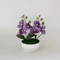 Artificial Butterfly Orchid Potted Plant Set Realistic Faux Flower Tabletop Decor For Home And Gift 7