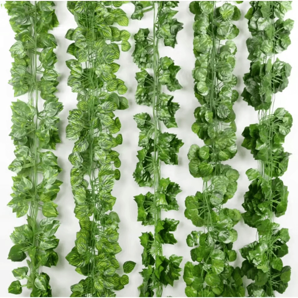 21M Artificial Ivy Garland Silk Hanging Vine Greenery Wall Decor For Home Wedding Party Garden Deco 1