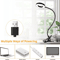USB Clamp Desk Lamp LED Reading Light With 3 Modes 10 Brightness Levels Flexible Gooseneck Clip Lam 1