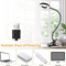 USB Clamp Desk Lamp LED Reading Light With 3 Modes 10 Brightness Levels Flexible Gooseneck Clip Lam 1