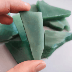 100g natural jadeite stone raw green jade crystal mineral specimen for teaching collection and home decor