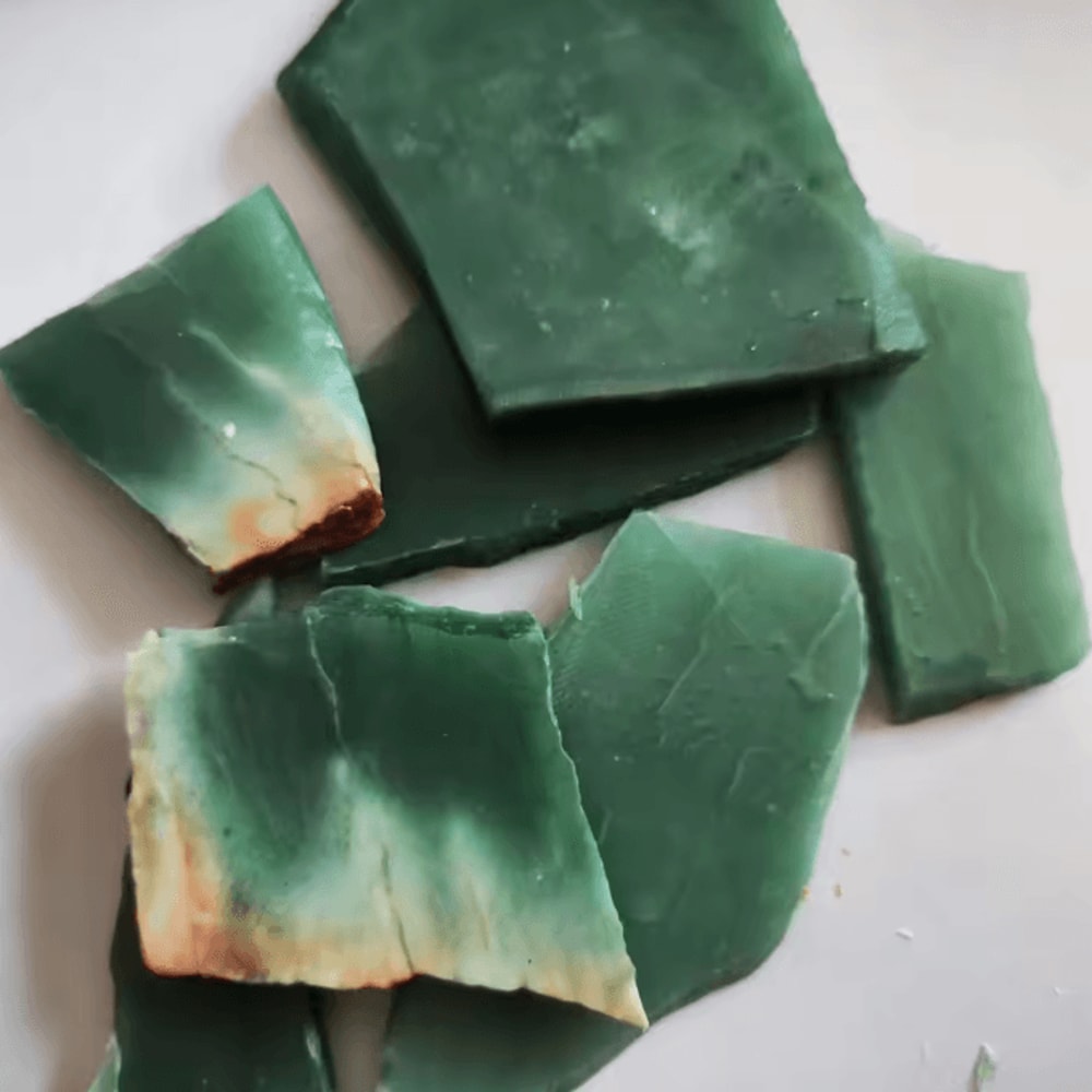 100g Natural Jadeite Stone Raw Green Jade Crystal Mineral Specimen For Teaching Collection And Home 5