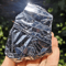 Terahertz Stone Rough Metallic Mineral Crystal Specimen For Healing Decor And Collection 0