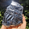 Terahertz Stone Rough Metallic Mineral Crystal Specimen For Healing Decor And Collection 0