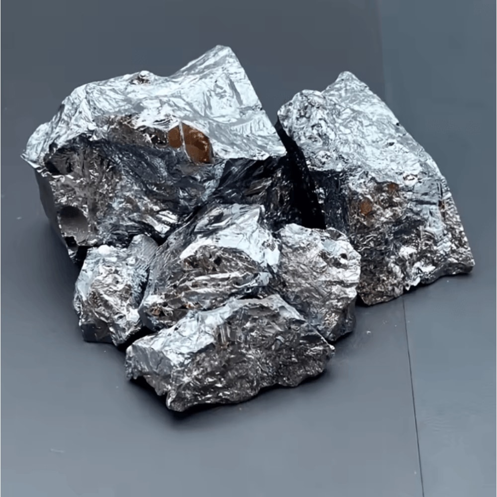 Terahertz Stone Rough Metallic Mineral Crystal Specimen For Healing Decor And Collection 2