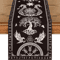 Viking Raven Helmet Of Awe Linen Table Runner Norse Mythology Dining Decor Reusable Holiday Table A 4