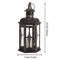 Vintage Metal Hanging Candle Lantern Decorative Candle Holder For Indoor Outdoor Wedding Home Decor 4