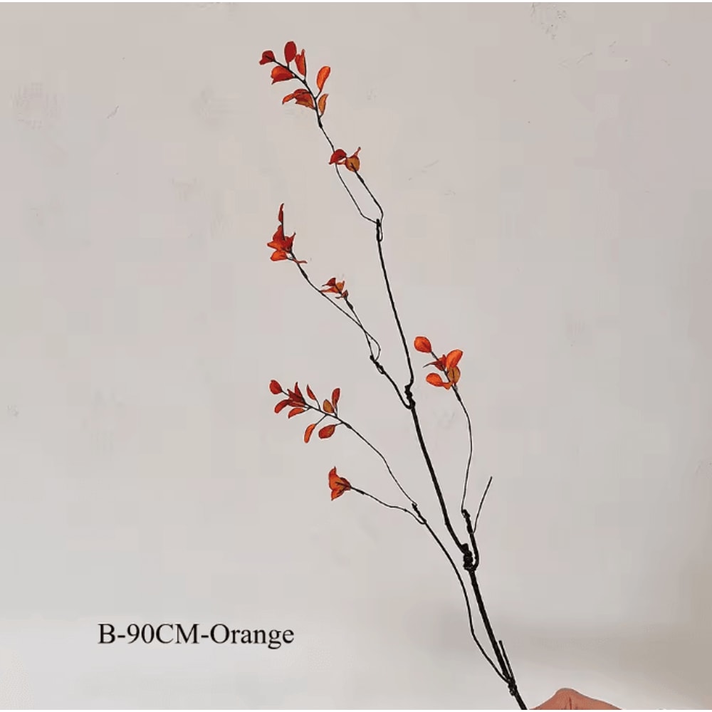Artificial Autumn Branches Chinese Style Faux Plant Elegant Vase Display Decor For Home Hotel Styli 6