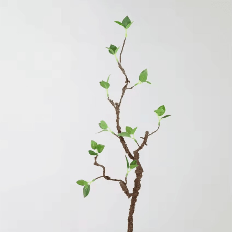 Artificial Green Leaf Foam Branch Faux Plant Decorative Stem For Vase Arrangement Home Decor 5