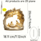 Transparent Acrylic Nativity Scene Ornament 2D Christmas Table Centerpiece Christian Holiday Decor 6