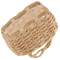 MiniHarvest Dollhouse Rattan Basket Handwoven Miniature Food Storage Decor For Realistic Scenes 4