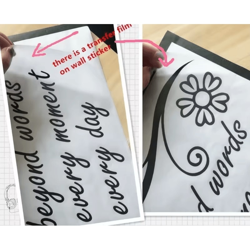 InspireNest Live Laugh Love Butterfly Vinyl Wall Decal For Living Room Home Decor 3