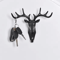 RustiHorn Vintage Deer Antler Wall Hook Rack For Coats Hats Keys Rustic Home Decor 0