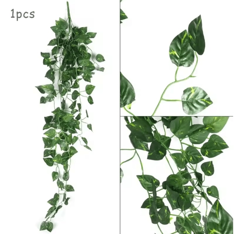 GreenScape Artificial Ivy Garland Hanging Vine For Wall Wedding Home Garden Decor 1