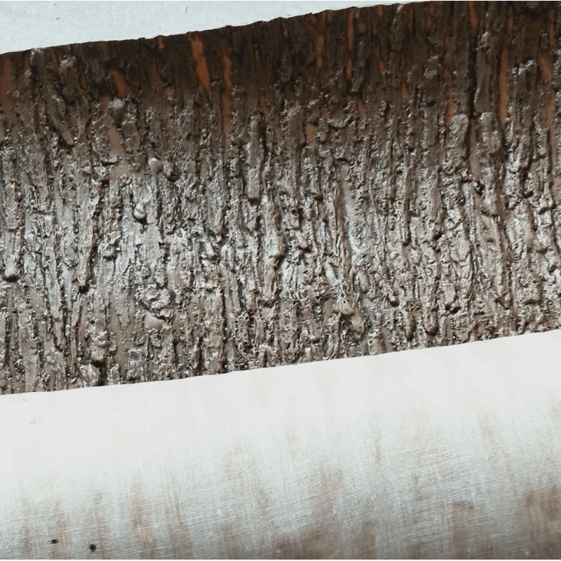 NatureWrap Realistic Artificial Tree Bark Cover For Pipes Columns Garden Wall Decor 2