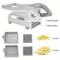 SlicePro Stainless Steel Manual Vegetable Slicer With Square Blade For Potatoes Cucumbers Everyday 1