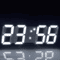 GlowTime 3D Luminous Digital Clock Voice Activated Silent LED Desk Clock For Bedroom Modern Home D 2