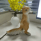 GlowNest Nordic Cartoon Squirrel Resin Desk Lamp Cute Ambient Light For Kids Bedroom Living Room D 2