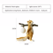 GlowNest Nordic Cartoon Squirrel Resin Desk Lamp Cute Ambient Light For Kids Bedroom Living Room D 3